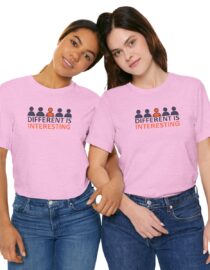 Different is Interesting - Adult Tee