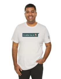 I'd Rather be at Home - Adult Tee