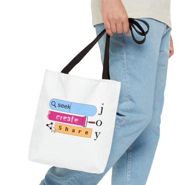 Seek Create Share Joy - Tote Bag