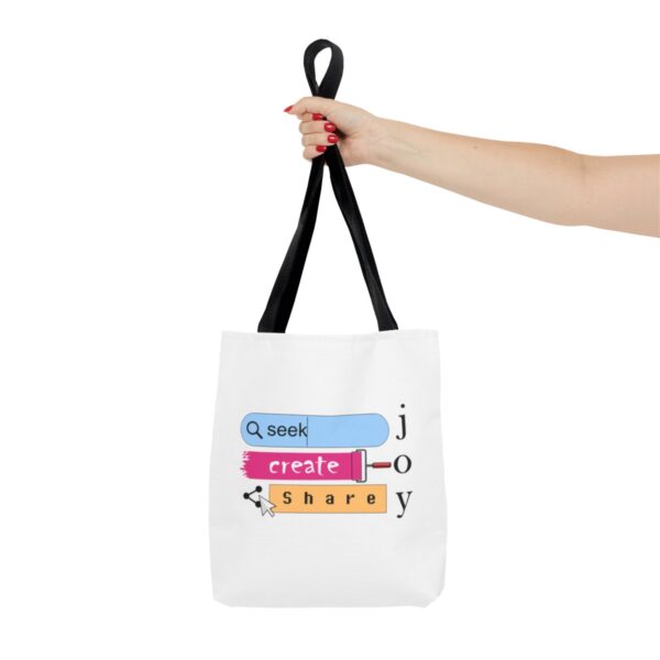 Seek Create Share Joy - Tote Bag