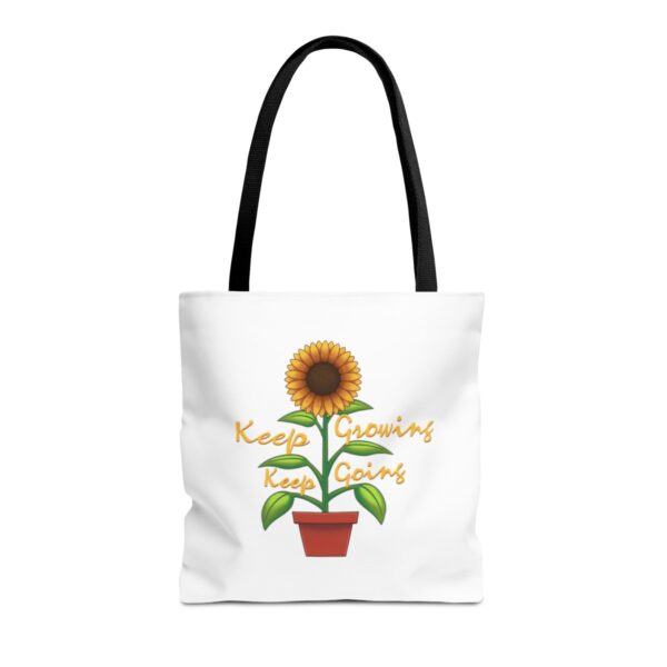 Keep Growing Keep Going - Tote Bag