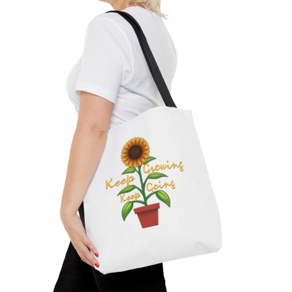 Keep Growing Keep Going - Tote Bag