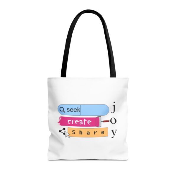 Seek Create Share Joy - Tote Bag