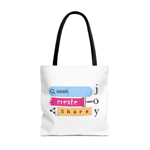 Seek Create Share Joy - Tote Bag