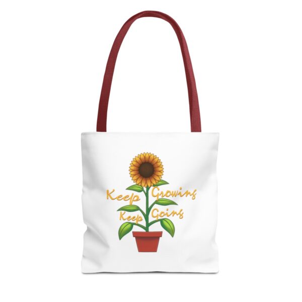 Keep Growing Keep Going - Tote Bag