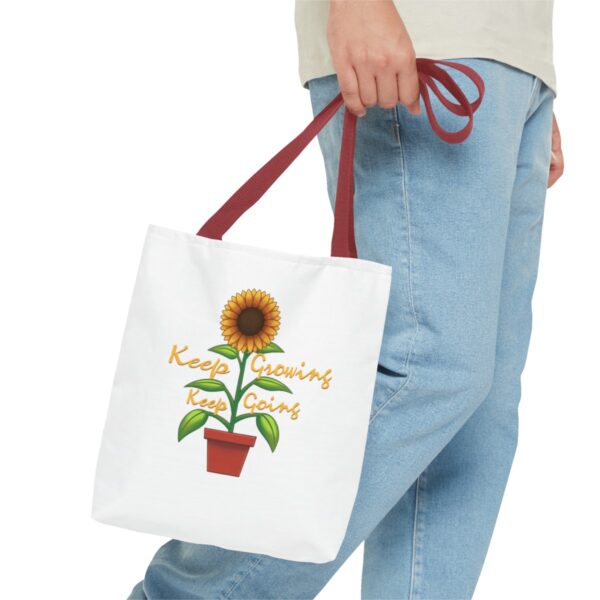 Keep Growing Keep Going - Tote Bag