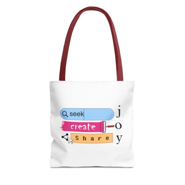 Seek Create Share Joy - Tote Bag