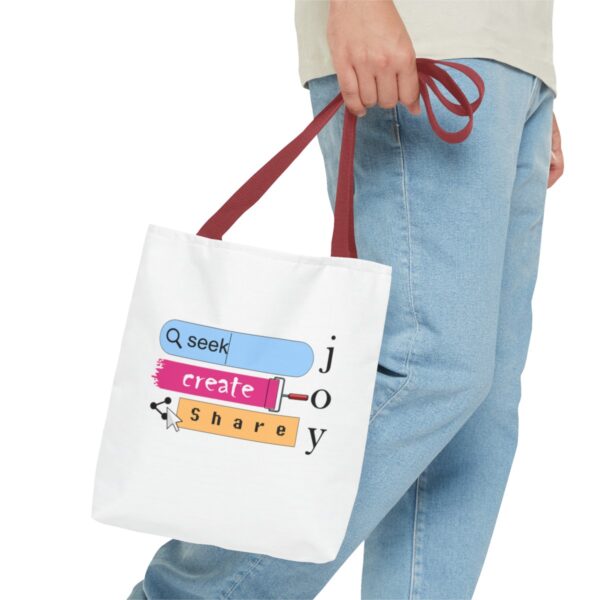 Seek Create Share Joy - Tote Bag