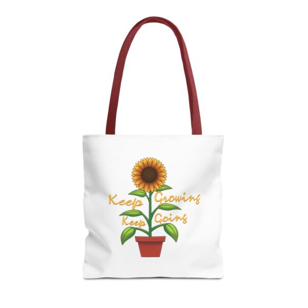 Keep Growing Keep Going - Tote Bag