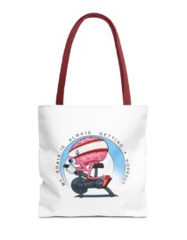 My Brain is Always Getting a Workout - Tote Bag