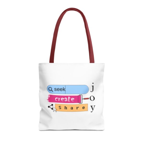 Seek Create Share Joy - Tote Bag