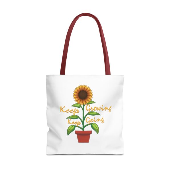 Keep Growing Keep Going - Tote Bag