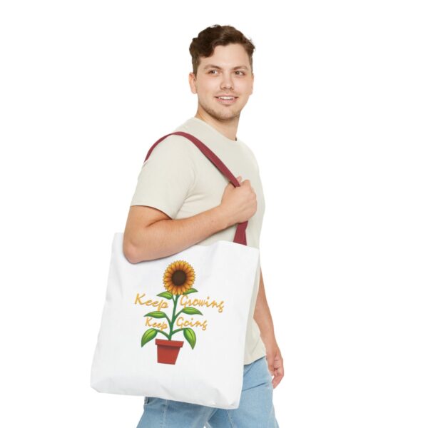 Keep Growing Keep Going - Tote Bag