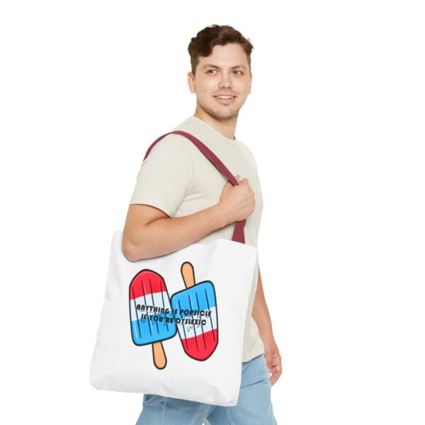 Anything is Popsicle if You're Dyslexic - Tote Bag