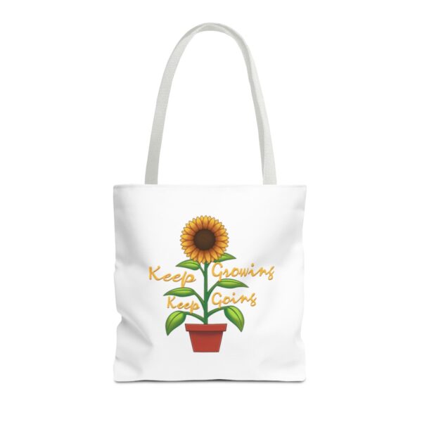 Keep Growing Keep Going - Tote Bag