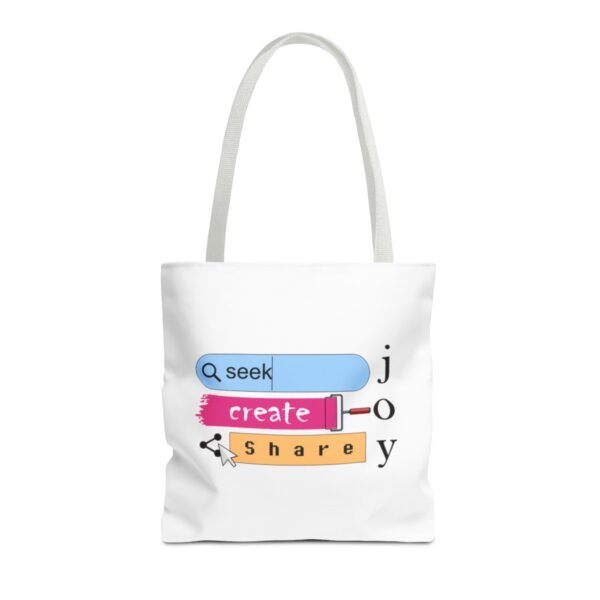 Seek Create Share Joy - Tote Bag