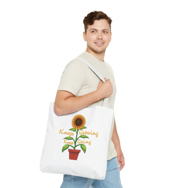 Keep Growing Keep Going - Tote Bag