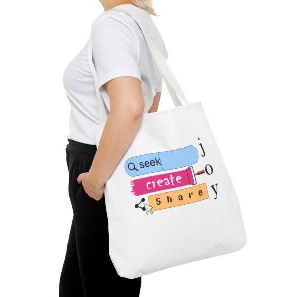 Seek Create Share Joy - Tote Bag