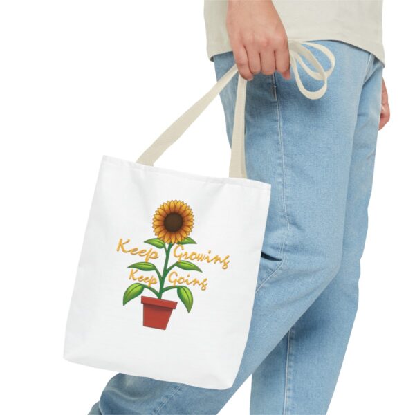 Keep Growing Keep Going - Tote Bag