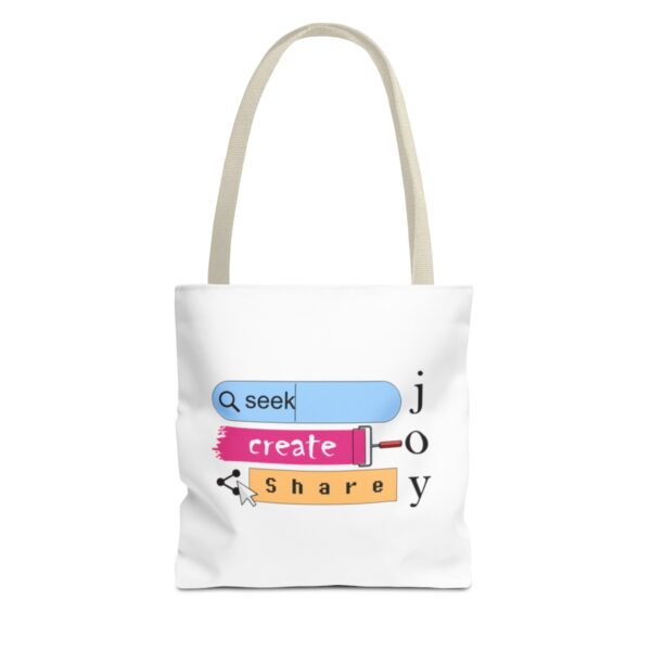 Seek Create Share Joy - Tote Bag