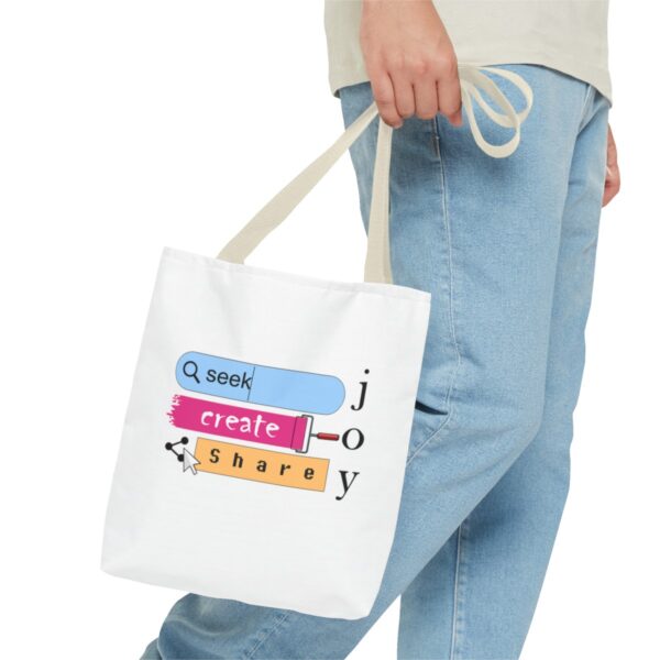 Seek Create Share Joy - Tote Bag