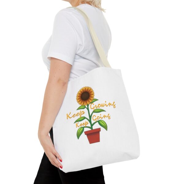 Keep Growing Keep Going - Tote Bag