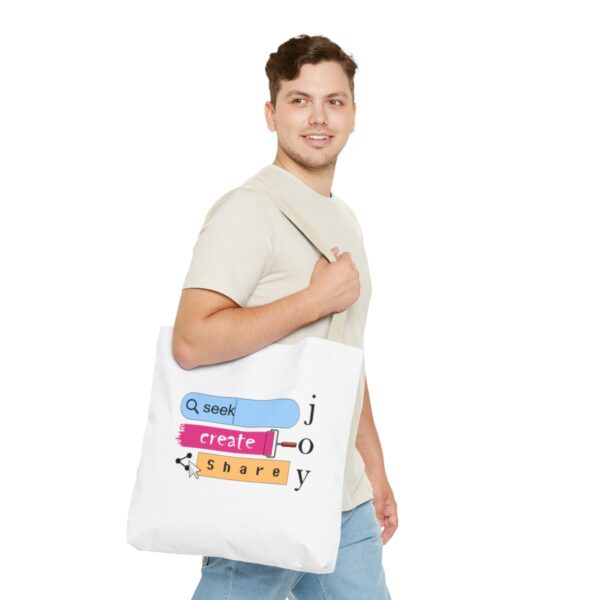 Seek Create Share Joy - Tote Bag