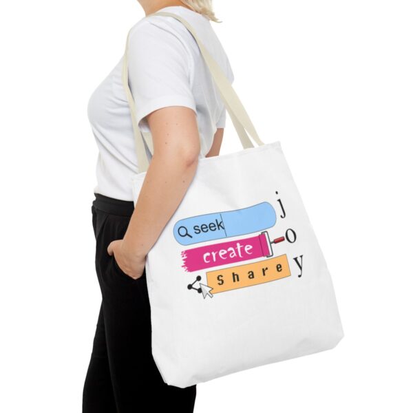 Seek Create Share Joy - Tote Bag