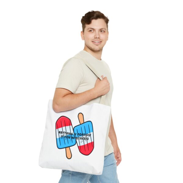 Anything is Popsicle if You're Dyslexic - Tote Bag