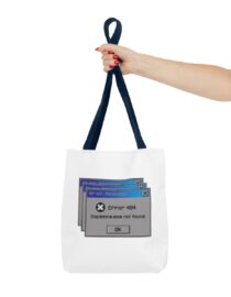 Error 404: Dopamine Not Found - Tote Bag