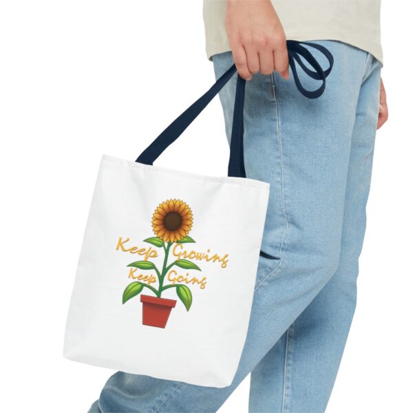 Keep Growing Keep Going - Tote Bag