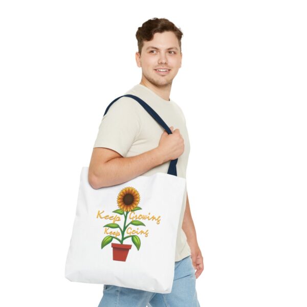 Keep Growing Keep Going - Tote Bag