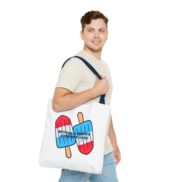 Anything is Popsicle if You're Dyslexic - Tote Bag