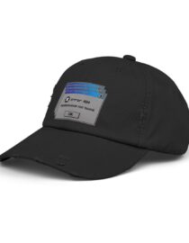 Error 404: Dopamine Not Found - Distressed Cap