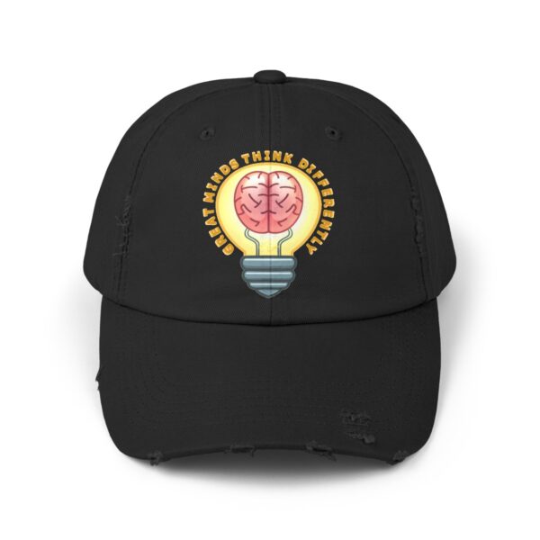 Great Minds Think Differently - Distressed Cap