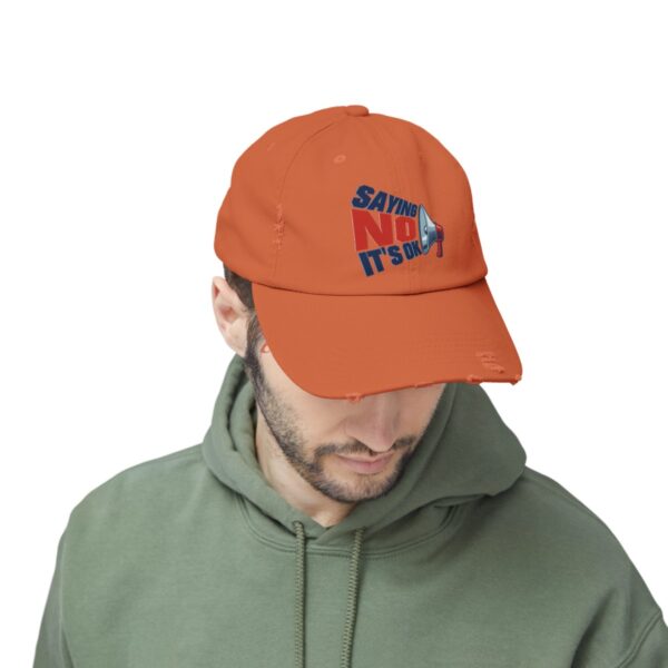 Saying No, It's OK - Distressed Cap