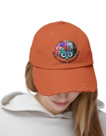 We All Think Differently - Distressed Cap