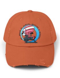 My Brain is Always Getting a Workout - Distressed Cap