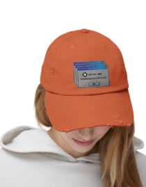 Error 404: Dopamine Not Found - Distressed Cap