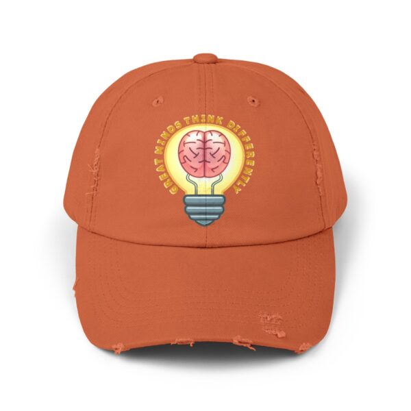 Great Minds Think Differently - Distressed Cap