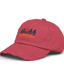 Different is Interesting - Distressed Cap