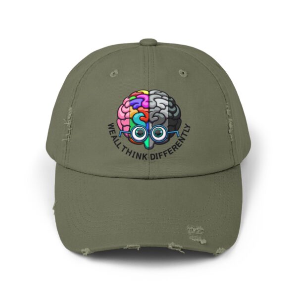 We All Think Differently - Distressed Cap