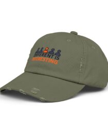 Different is Interesting - Distressed Cap