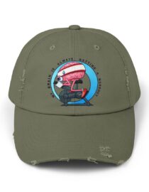 My Brain is Always Getting a Workout - Distressed Cap