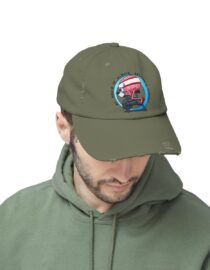 My Brain is Always Getting a Workout - Distressed Cap