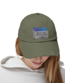 Error 404: Dopamine Not Found - Distressed Cap