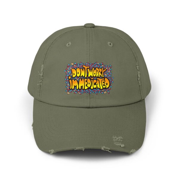 Don't Worry, I'm Medicated - Distressed Cap