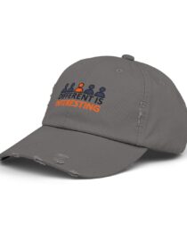Different is Interesting - Distressed Cap