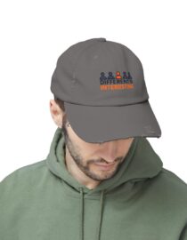 Different is Interesting - Distressed Cap