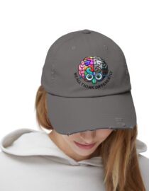 We All Think Differently - Distressed Cap